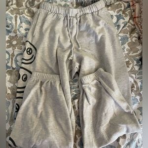pacsun smile sweatpants